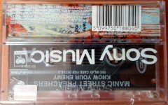 MANIC STREET PREACHERS - KNOW YOUR ENEMY CASSETTE MADE IN TURKEY ''NEW''