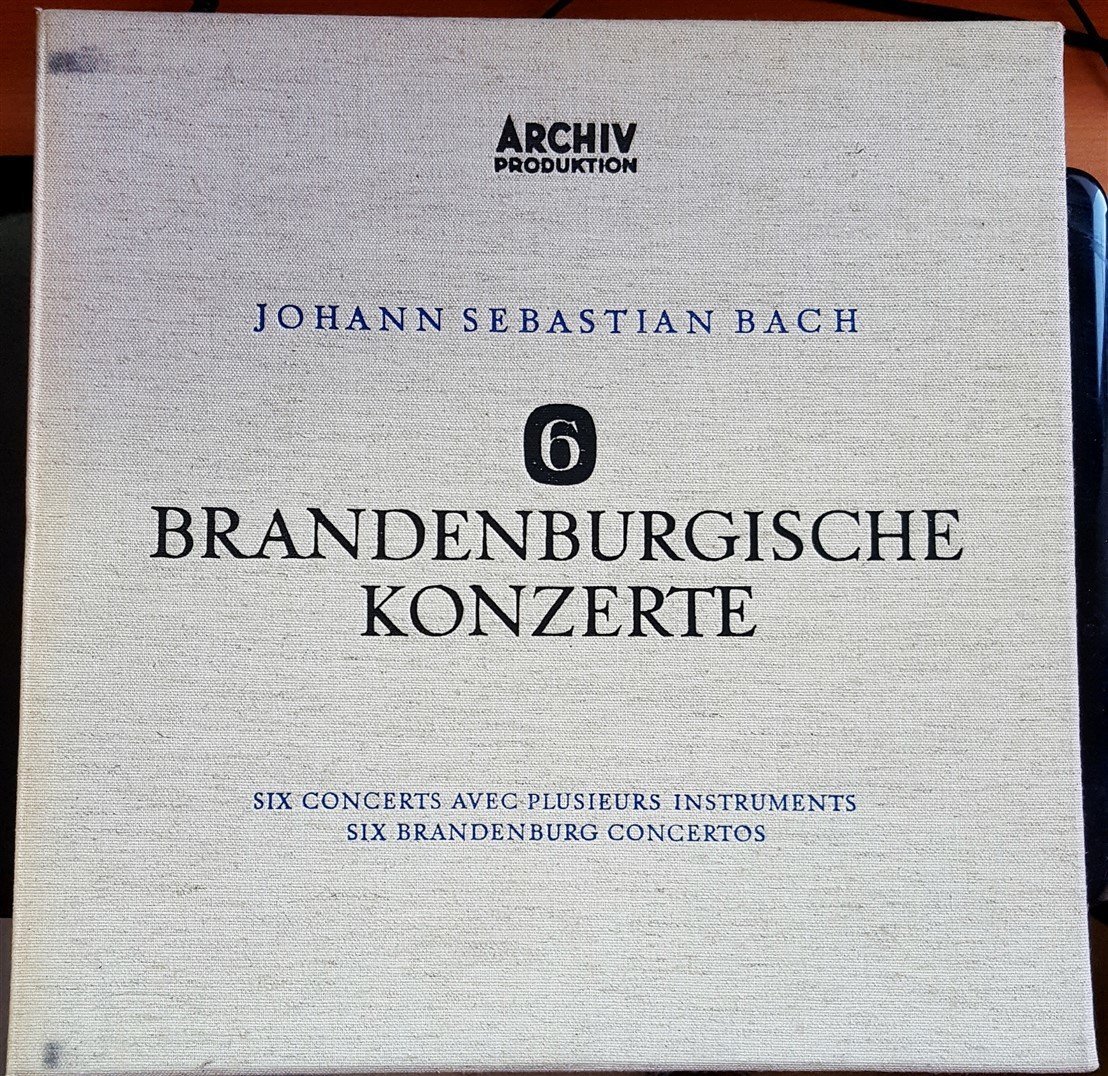 BACH - 6 BRANDENBURGISCHE KONZERTE 2Lİ BOX SET PLAK 2.EL