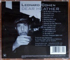LEONARD COHEN - DEAR HEATHER (2004) PROMO CD 2.EL