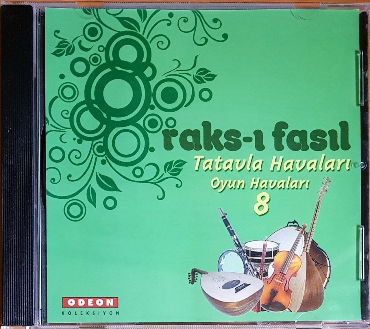 RAKS-I FASIL / TATAVLA HAVALARI / OYUN HAVALARI 8 (2008) ODEON CD 2.EL