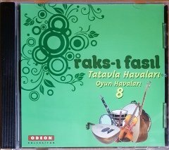RAKS-I FASIL / TATAVLA HAVALARI / OYUN HAVALARI 8 (2008) ODEON CD 2.EL