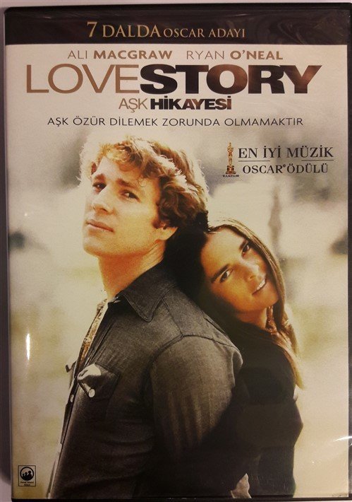 AŞK HİKAYESİ - LOVE STORY - ALI MacGRAW - RYAN O'NEAL - ARTHUR HILLER - DVD 2.EL