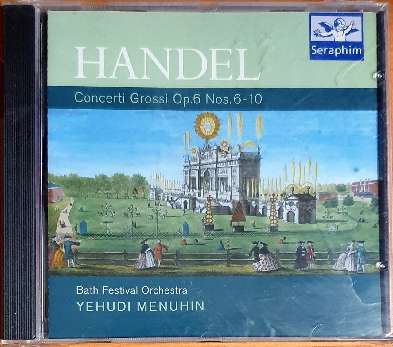 HANDEL: CONCERTI GROSSI OP. 6 NOS. 6-10 / YEHUDI MENUHIN (2001) - CD SERAPHIM SIFIR