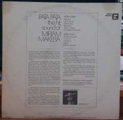 MIRIAM MAKEBA - PATA PATA - PLAK 2.EL