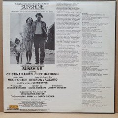 SUNSHINE SOUNDTRACK / JOHN DENVER (1973) - LP 2.EL PLAK