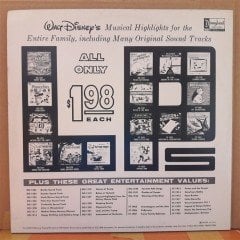 PETER AND THE WOLF (1963) - WALT DISNEY - LP PLAK 2.EL