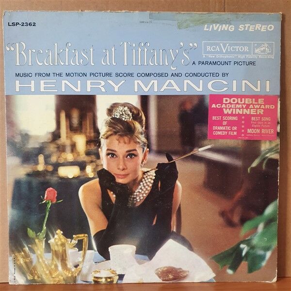 BREAKFAST AT TIFFANY'S SOUNDTRACK / HENRY MANCINI (1961) - LP 2.EL PLAK