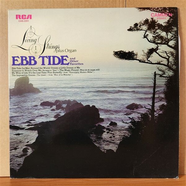 EBB TIDE AND OTHER FAVORITES / LIVING STRINGS PLUS ORGAN (1969) - LP 2.EL PLAK