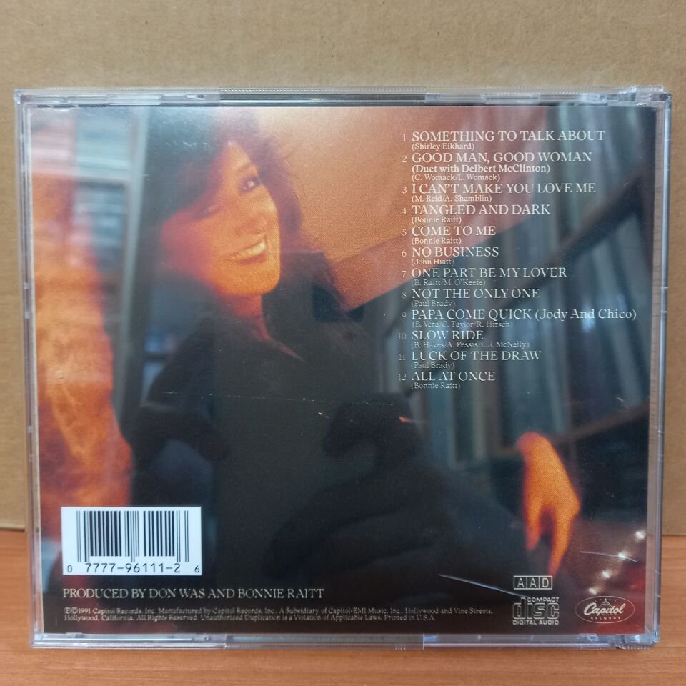 BONNIE RAITT - LUCK OF THE DRAW (1991) - CD 2. EL