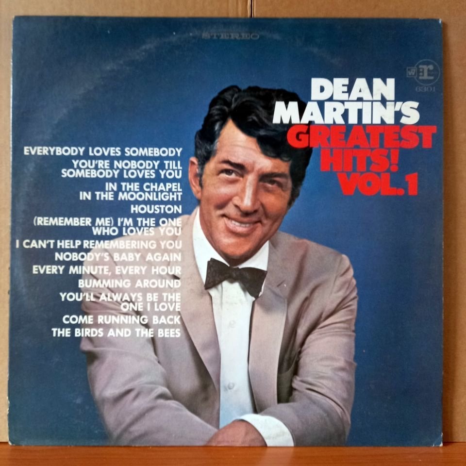 DEAN MARTIN – DEAN MARTIN'S GREATEST HITS VOLUME 1 (1968) - LP 2.EL PLAK