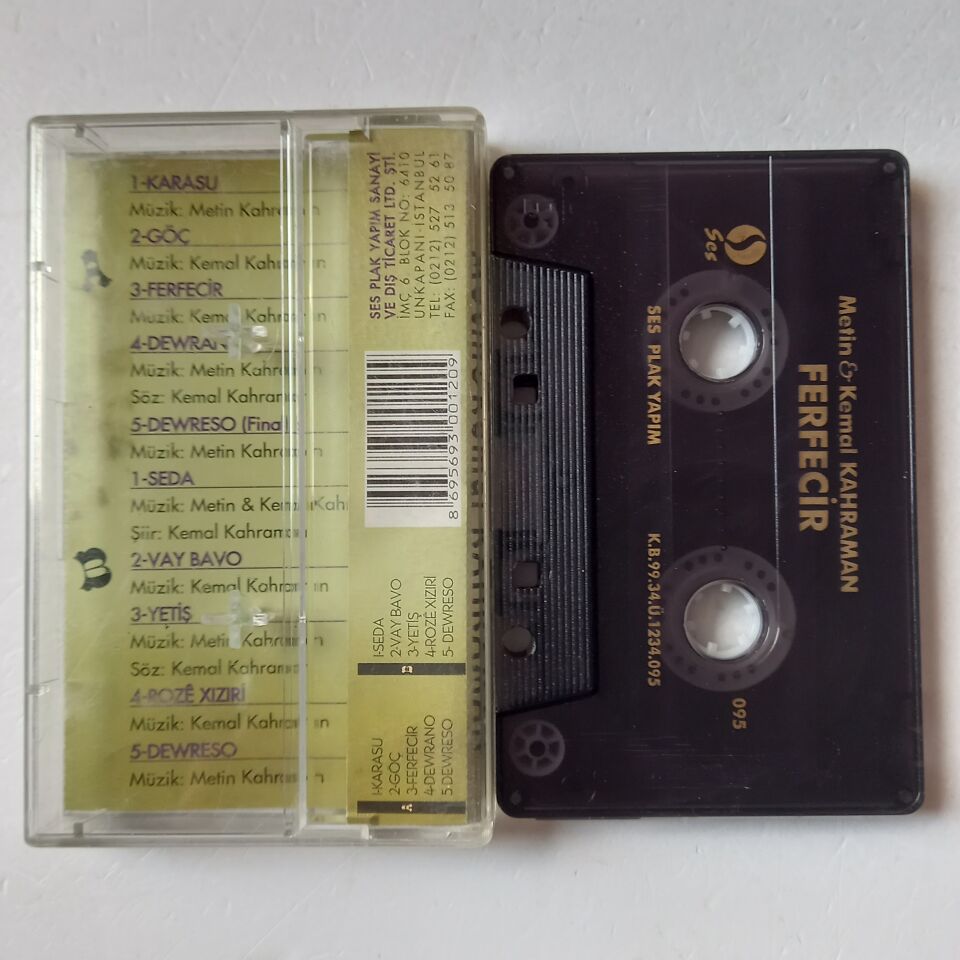 METİN & KEMAL KAHRAMAN – FERFECİR (1999) - KASET 2.EL
