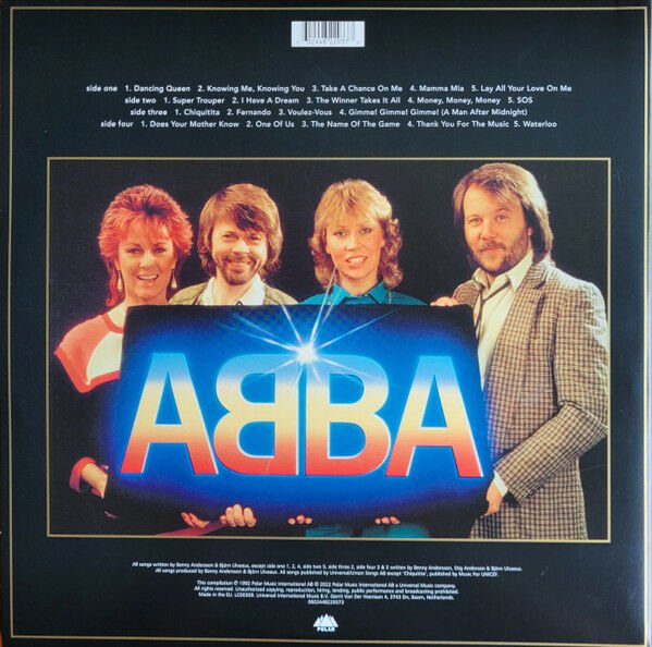 ABBA - GOLD (1992) - 2LP PICTURE DISC 180GR 2022 EDITION SIFIR PLAK