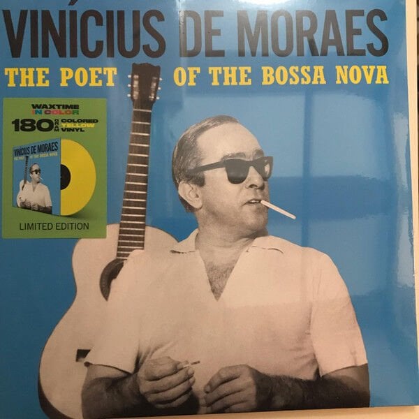 VINICIUS DE MORAES – THE POET OF THE BOSSA NOVA (2022) - LP 2022 EDITION COMPILATION LATIN JAZZ BOSSA NOVA SAMBA 180GR YELLOW VINYL SIFIR PLAK
