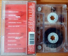 SLAYER - SEASONS IN THE ABYSS (1995) BMG CASSETTE MADE IN TURKEY ''USED''