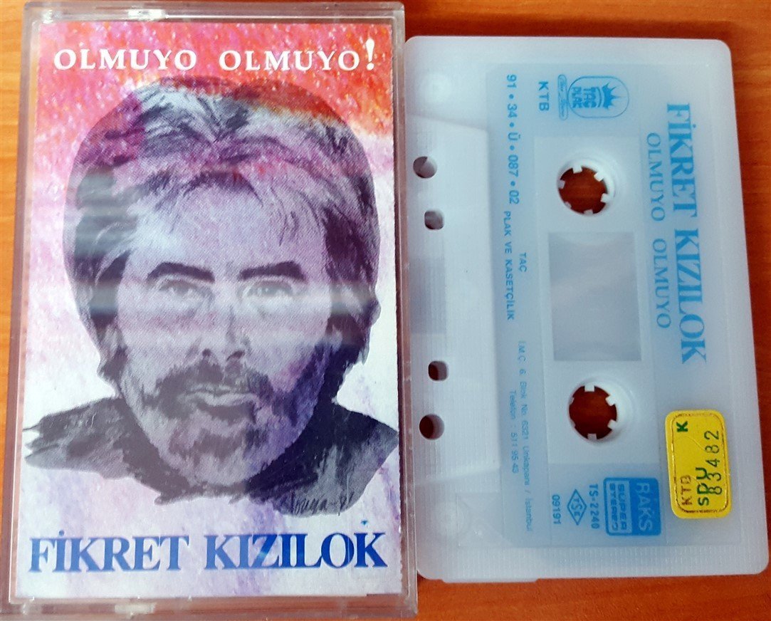FİKRET KIZILOK - OLMUYO OLMUYO (1991) - KASET 2.EL
