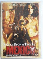 ONCE UPON A TIME IN MEXICO - BİR ZAMANLAR MEKSİKA'DA - ANTONIO BANDERAS - JOHNNY DEPP - SALMA HAYEK - ROBERT RODRIGUEZ - DVD 2.EL