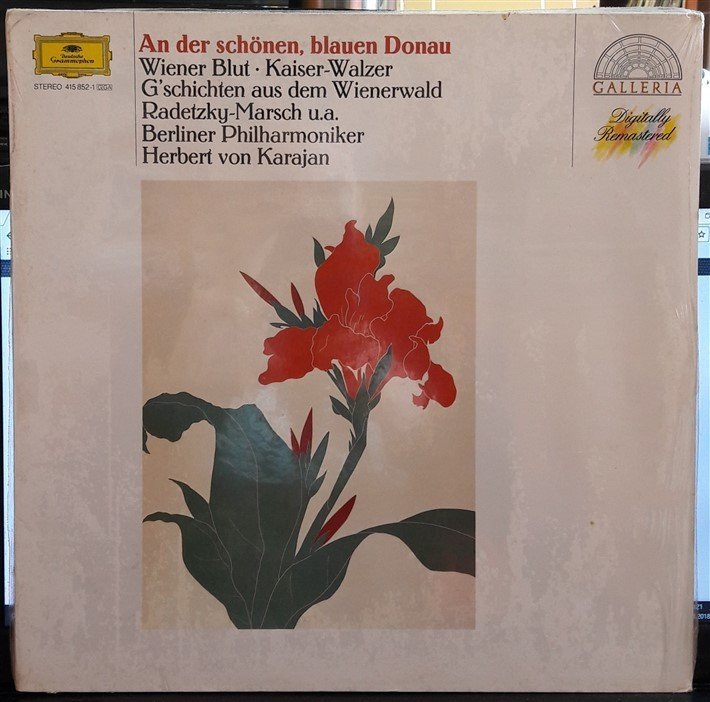 STRAUSS: WALTZES, POLKAS AN DER SCHÖNEN, BLAUEN DONAU, KARAJAN - SIFIR PLAK