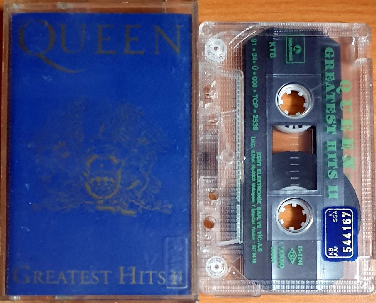 QUEEN - GREATEST HITS II (1991) - KASET KENT 2.EL