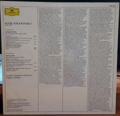 STRAVINSKY: FIREBIRD, JEU DE CARTES, LONDON SYMPHONY ORCHESTRA, CLAUDIO ABBADO (1975) - PLAK 2.EL