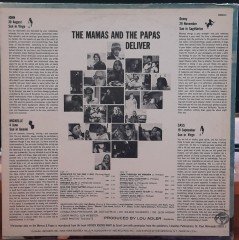 THE MAMAS & THE PAPAS - DELIVER - PLAK 2.EL