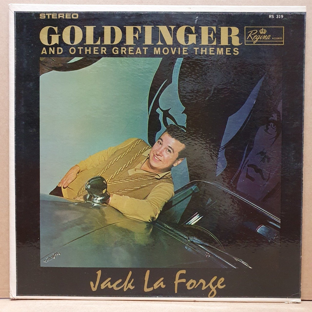 GOLDFINGER AND OTHER GREAT MOVIE THEMES - LP 2.EL PLAK