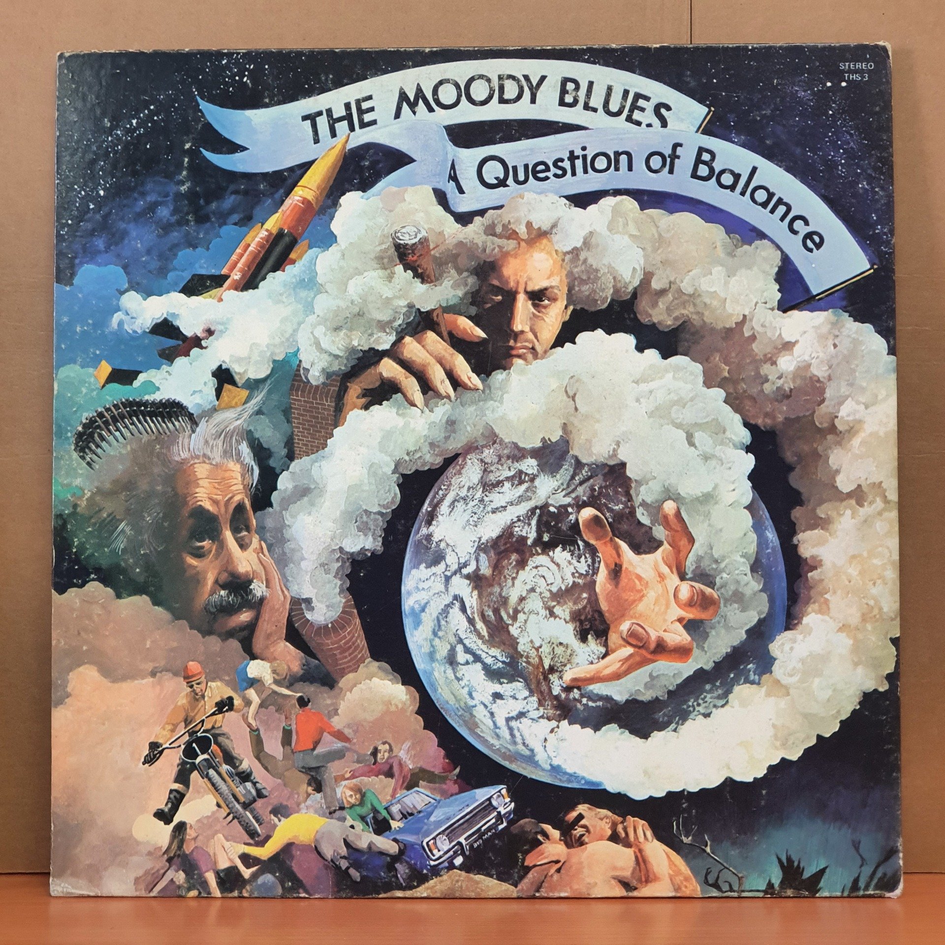 THE MOODY BLUES - A QUESTION OF BALANCE (1970) - LP 2.EL PLAK