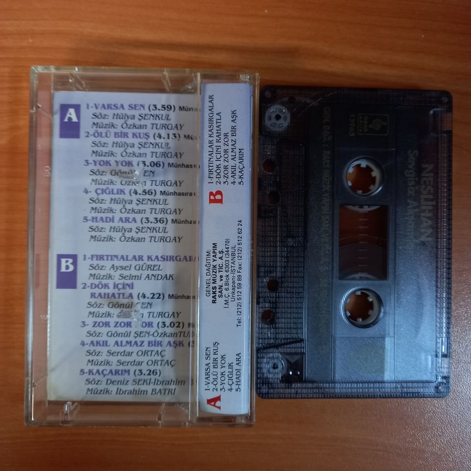 NESLİHAN - SEVGİSİZ AKŞAMLAR (1994) - KASET 2.EL