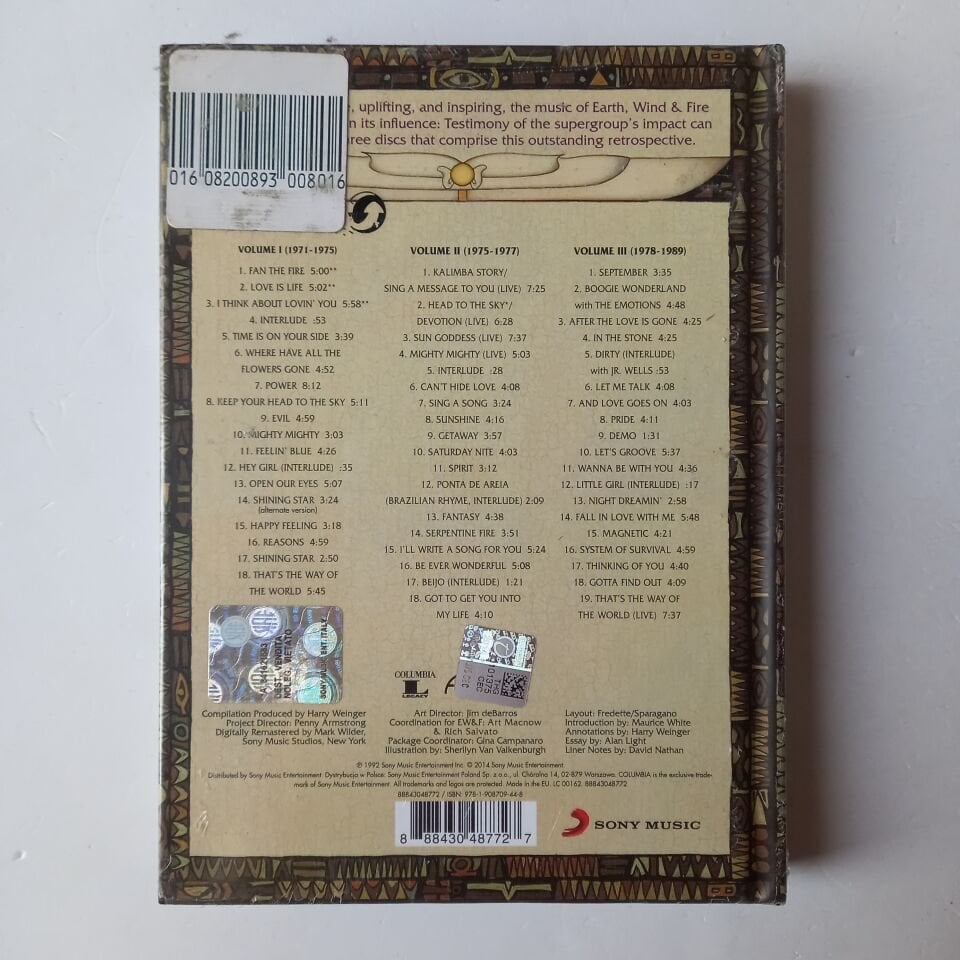 EARTH, WIND & FIRE - THE ETERNAL DANCE - 3CD AMBALAJINDA SIFIR