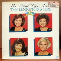 THE LENNON SISTERS HOW GREAT THOU ART LP SIFIR
