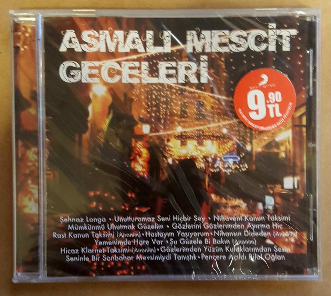 ASMALI MESCİT GECELERİ KARIŞIK FASIL CD SIFIR