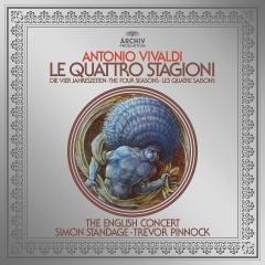 VIVALDI: THE FOUR SEASONS, THE ENGLISH CONCERT, TREVOR PINNOCK - PLAK SIFIR