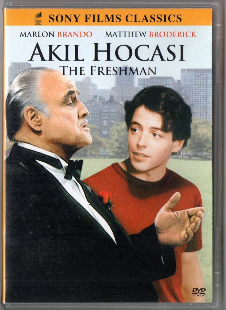 AKIL HOCASI - The FRESHMAN - MARLON BRANDO - MATTHEW BRODERICK - DVD 2.EL