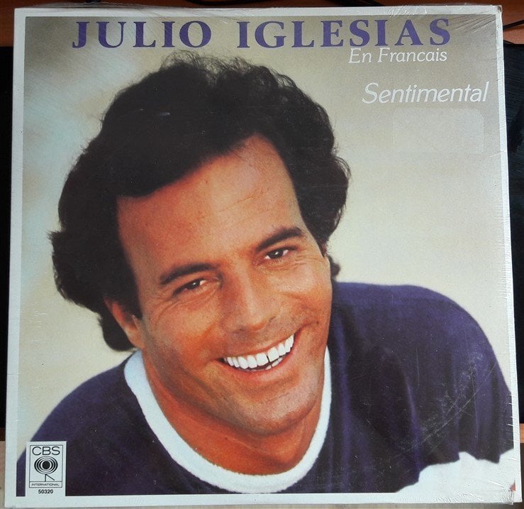JULIO IGLESIAS - SENTIMENTAL (EN FRANCAIS)  (1980) - SIFIR PLAK