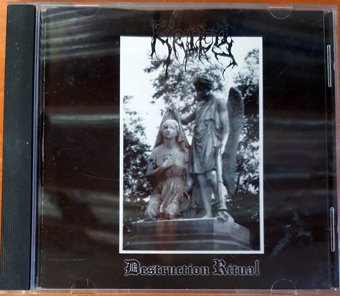 KRIEG - DESTRUCTION RITUAL (2001) BLACK METAL CD 2.EL