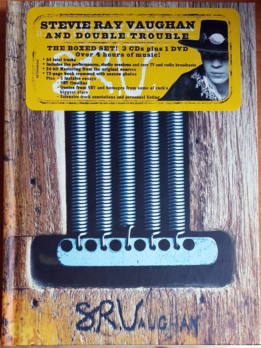 STEVIE RAY VAUGHAN AND DOUBLE TROUBLE - S.R.V. (2012) BOX SET 3CD+1DVD 2.EL