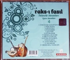 RAKS-I FASIL / TATAVLA OYUN HAVALARI / OYUN HAVALARI 4 (2008) ODEON CD 2.EL