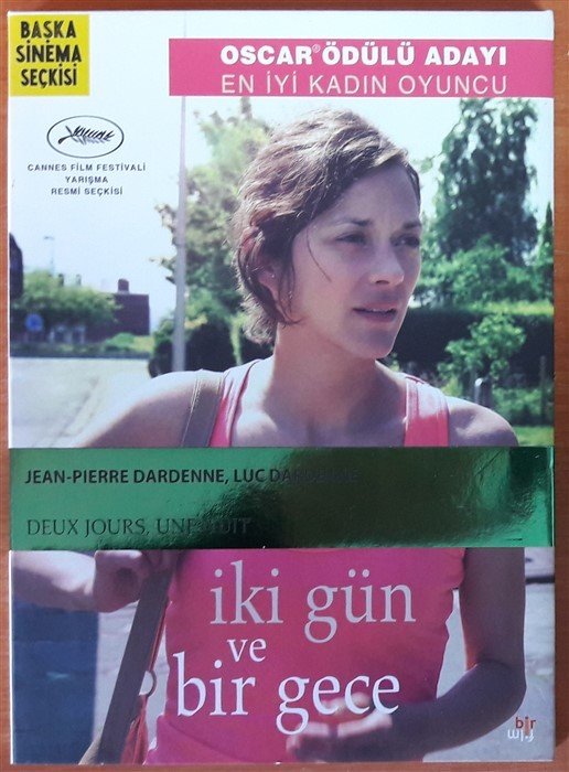 İKİ GÜN VE BİR GECE - DEUX JOURS, UNE NUIT - MARION COTILLARD - JEAN-PIERRE DARDENNE - LUC DARDENNE - DVD 2.EL