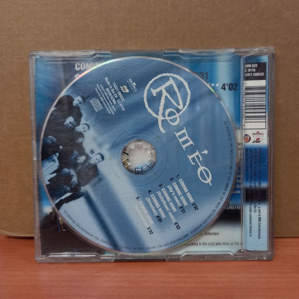 ROMEO - COMING HOME (1998) - CD SINGLE 2. EL