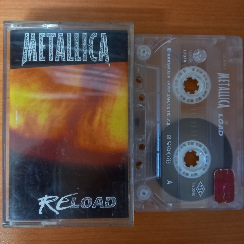 METALLICA - RELOAD (1996) - KASET 2.EL