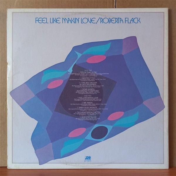 ROBERTA FLACK – FEEL LIKE MAKIN' LOVE (1975) - LP 2.EL PLAK