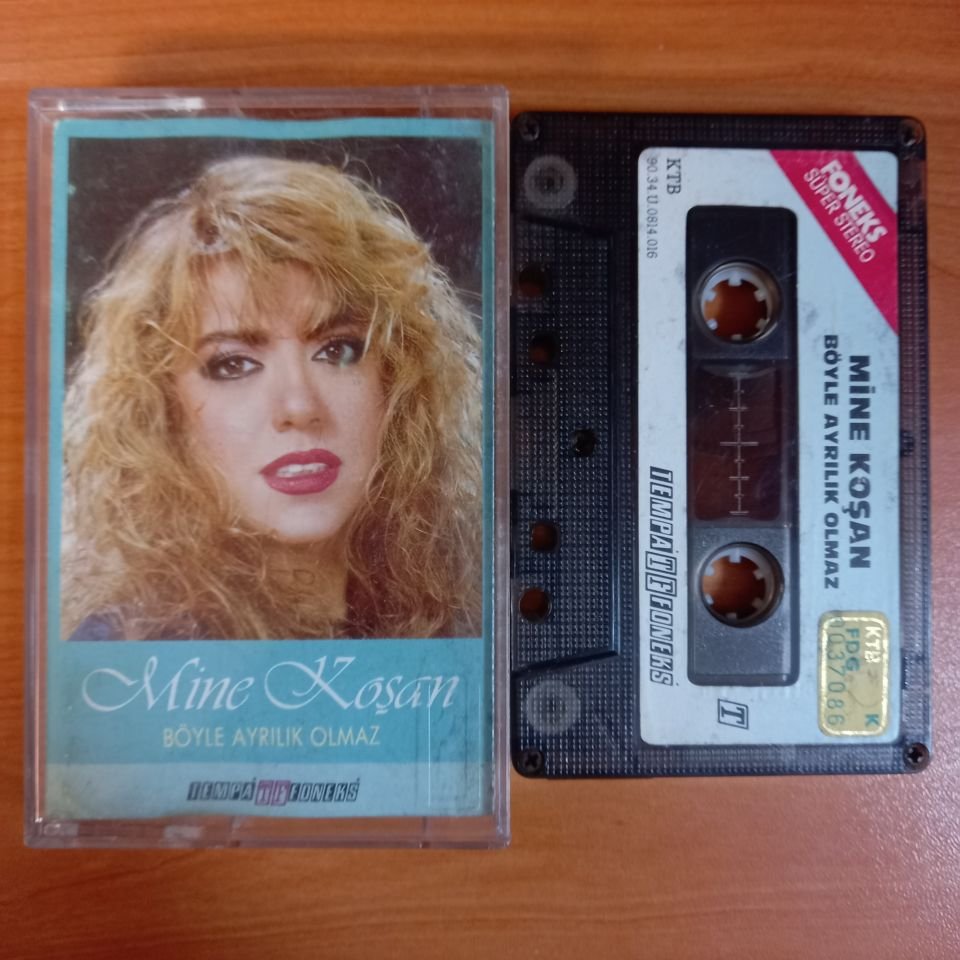 MİNE KOŞAN - BÖYLE AYRILIK OLMAZ (1990) - KASET 2.EL
