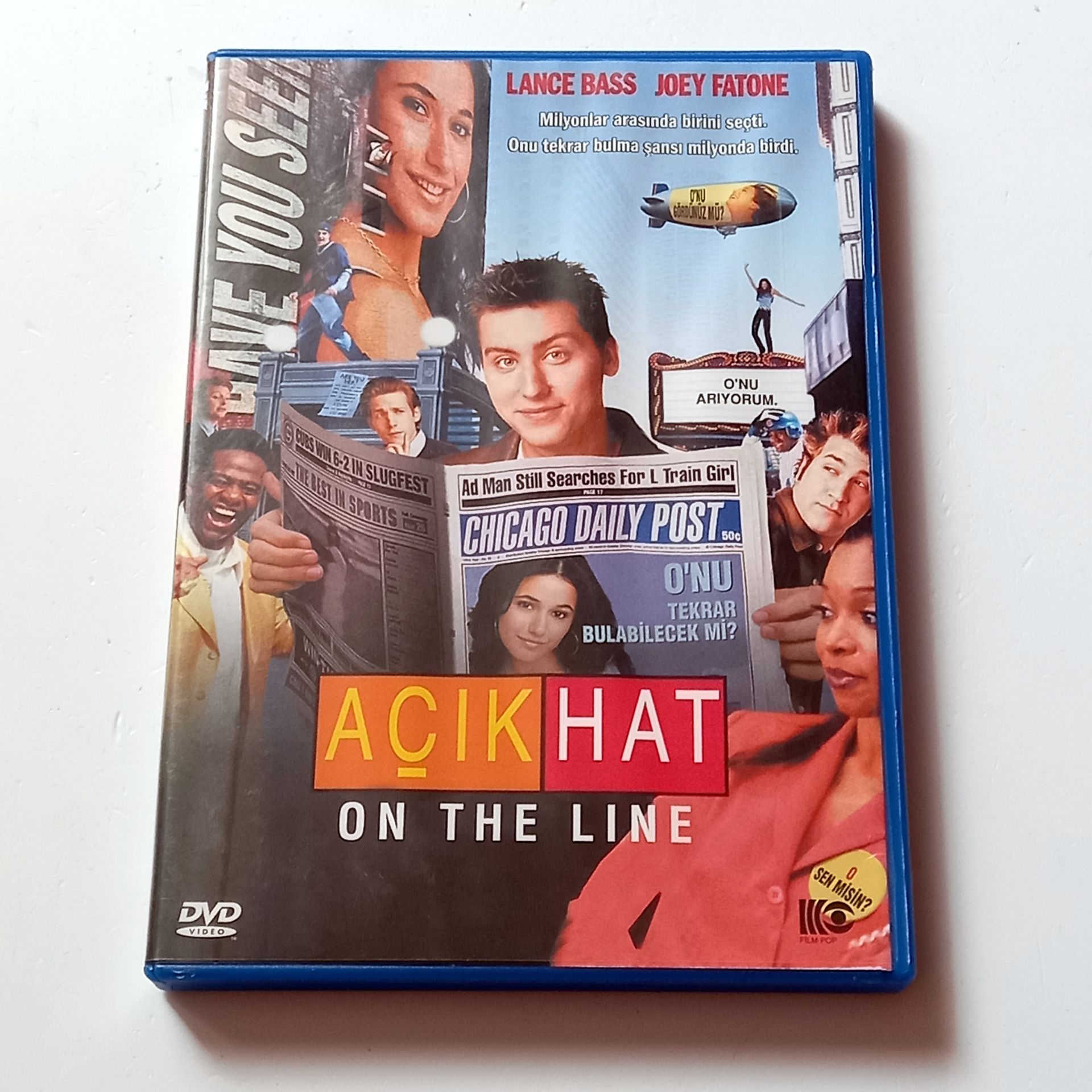 AÇIK HAT - ON THE LINE - LANCE BASS, JOEY FATONE - DVD 2.EL