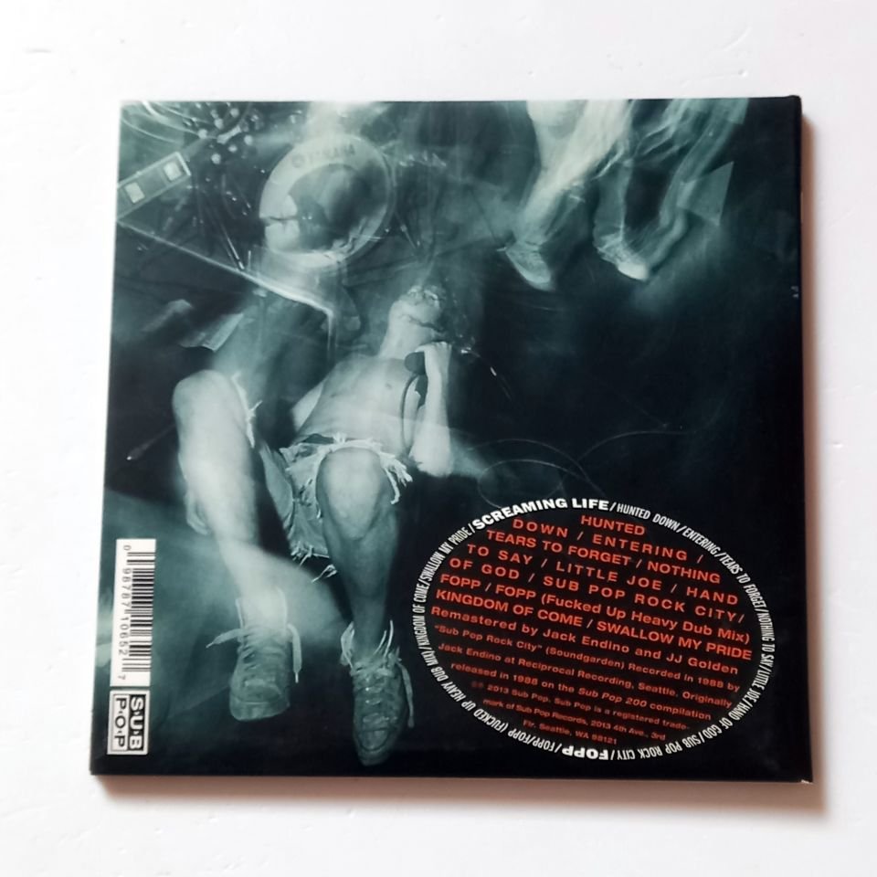 SOUNDGARDEN – SCREAMING LIFE / FOPP (1990) - CD DIGISLEEVE 2.EL