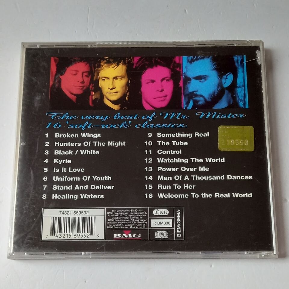 MR. MISTER – BROKEN WINGS (1998) - CD 2.EL
