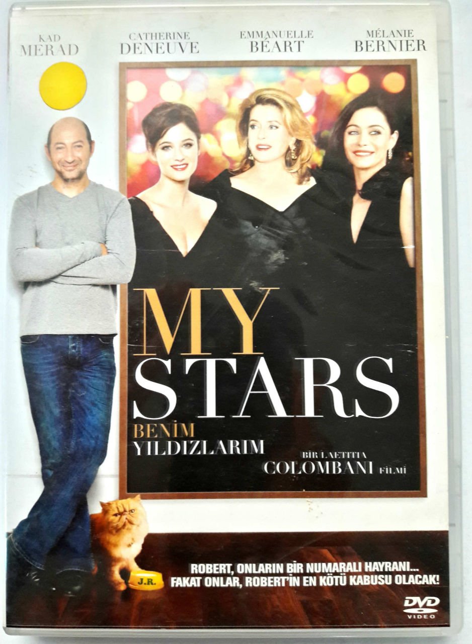 BENİM YILDIZLARIM - MES STARS ET MOI - KAD MERAD - CATHERINE DENEUVE - EMMANUELLE BÉART - LAETITIA COLOMBANI - DVD 2.EL