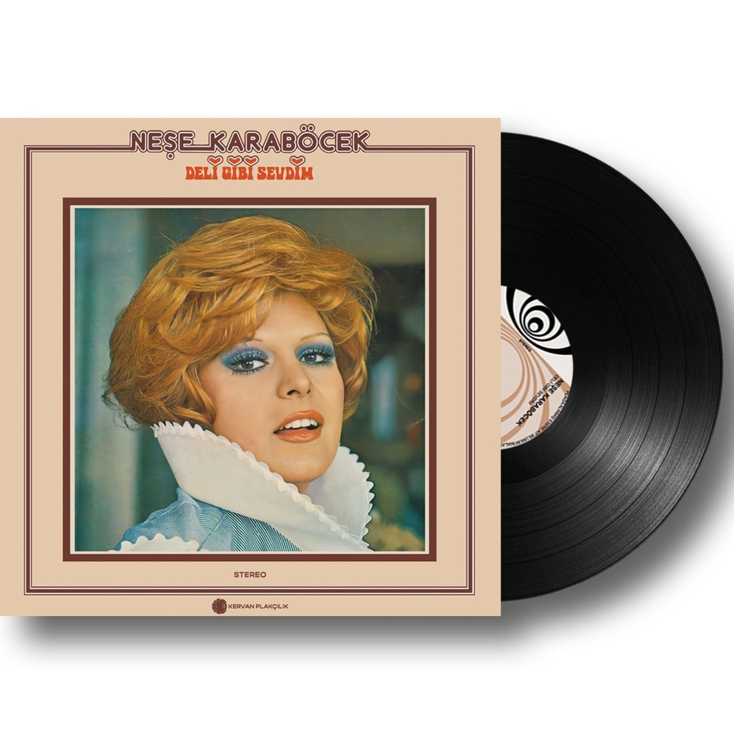 NEŞE KARABÖCEK - DELİ GİBİ SEVDİM (1975) - LP 2023 BASKI SIFIR PLAK