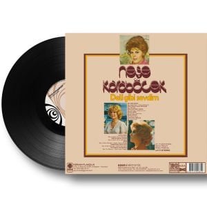 NEŞE KARABÖCEK - DELİ GİBİ SEVDİM (1975) - LP 2023 BASKI SIFIR PLAK