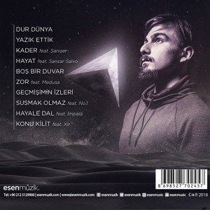 TİMUÇİN ATEŞ - DUR DÜNYA (2018) HIP HOP CD SIFIR