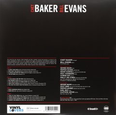 CHET BAKER & BILL EVANS - COMPLETE REORDINGS 2LP 180GR 2015 EDT SIFIR