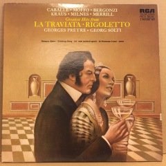 VERDI: GREATEST HITS FROM LA TRAVIATA & RIGOLETTO, MONTSERRAT CABALLE, CARLO BERGONZI, ANNA MOFFO (1972) 2.EL 2PLAK